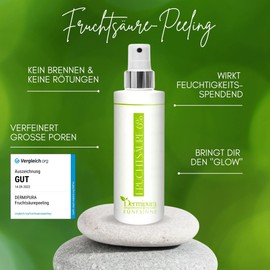 Fünfsinne Fruit Acid 6% AHA Fruit Acid Peeling with Glycolic Acid for Clean Skin without Blackheads