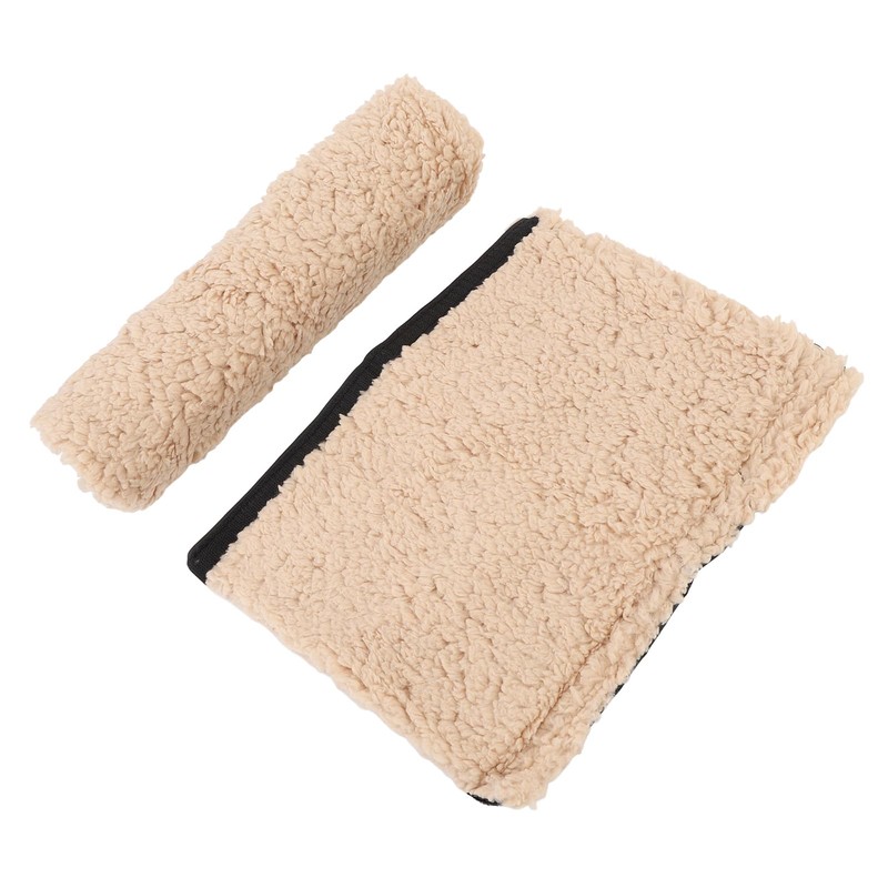 Sheepskin Fleece Armrest Cushion for Comfort Protecting Arms and Elbows