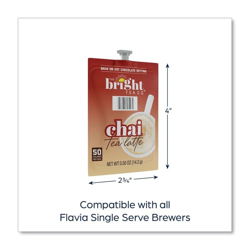 The Bright Tea Co. Chai Tea Latte Freshpack Chai Latte