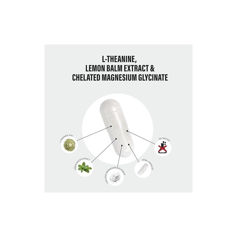 L-Theanine Green Tea Extract with Added Lemon Balm Extract and