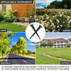 ZJIVQO 6PCS Light Stakes Stainless Steel Ground Light Spikes for