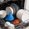 Ortarco 6 Pcs Funnels for Kitchen Use Filling Bottles, Silicone