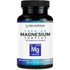 Trio Nutrition:  Glicinato de Magnesio con Vitamina B6: Absorción Rápida, Calma y Sueño - Cápsulas Vegetarianas, 100% del Valor Diario