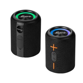 2 in 1 Dual Splittable BT5.3 Speaker, IPX6 Waterproof Blue-tooth Speaker Stocking Stuffers for Men Women Teens Boys Girls,24Hcolor: Black