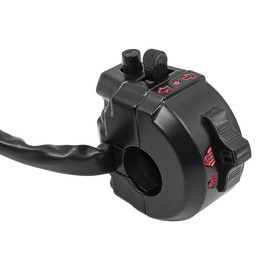 ieron Universal Control Turn Signal Horn Function Headlight Low Beam High Beam Left Switch for 7/8" 22mm Handlebar Motorcycle ATV
