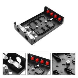 PNGKNYOCN FC Fibre Optic Junction Box 4 Port Wall Mounted with 4 FC Plugs