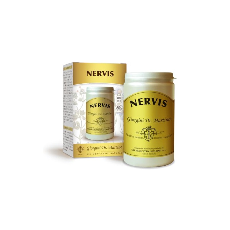 Dr Giorgini Integratore Alimentare, Nervis Pastiglie - 200 g