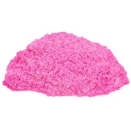 Kinetic Sand, Crystal Pink 2lb Bag of All-Natural Shimmering Play Sand for Squishing, Mixing and Molding, Sensory Toys for Kids Ages 3 and up