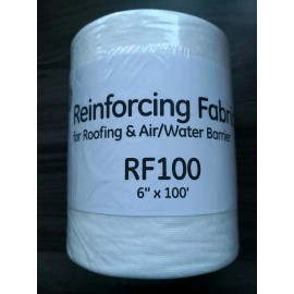 GE RF100 Reinforcing Fabric for Roofing & Air Water / Barrier 6" x 100'