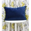 Riva Paoletti Fiesta Rectangular Cushion Cover - Indigo Blue -