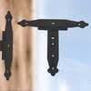 KOTARBAU® Cross Hinges 200 mm Shutter Hinge Hinge Band Plate
