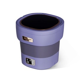 Portable Washing Machine, 12l Foldable Mini Washer with with 4 Modes and Spin Basket Deep Cleaning of Underwear Baby Clothes and Small Clothes for Apartments Dorm RV Travel Hotel Laundry