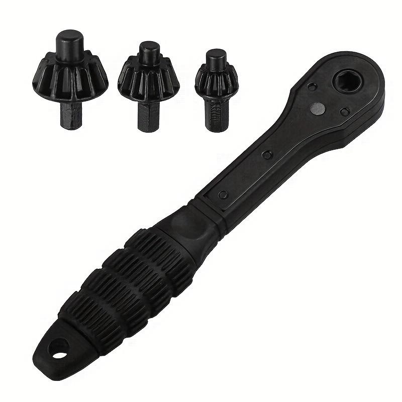 4pcs iron drill wrench, upgraded second generation, exchange head key,