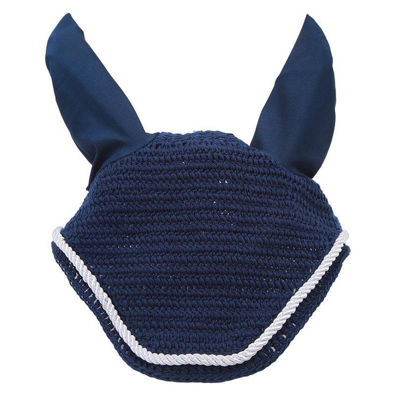 Horse Ear Bonnet Elastic Horse Ear Net Hand Crochet Horse
