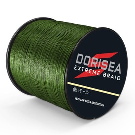 Dorisea Extreme Braid 100% Pe 1000m/1093Yards Braided Fishing Line 6-500Lb Test Fishing Wire