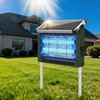 Solar Bug Zapper for Outdoor Use – 4500V Waterproof Mosquito