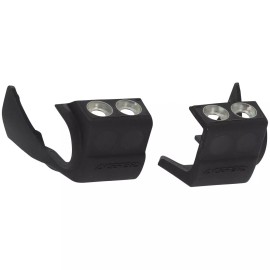 Acerbis Fork Shoe Protectors Black For Honda Transalp XL750 2024