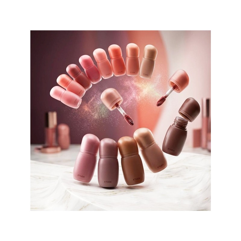 NEW Etude Cozy Fixing Tint 14 Colors Soft Blur Lip