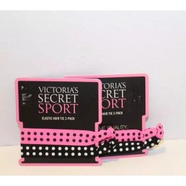VICTORIA'S SECRET HAIR TIES - 2 SETS of 2 - MSRP $9.50 each