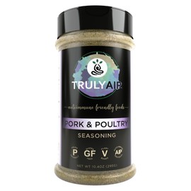 Truly AIP Spice Mix - All Purpose Seasoning - Paleo, Keto, Whole 30 & Auto Immune Protocol Friendly - Great for Sausage, Chicken, Pork, Lentils, Steak, Elk & Deer Burgers (All Purpose, 10.4 oz)