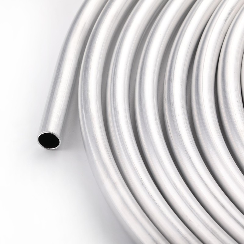 Podavelle 3/8" OD Aluminum Hard Fuel Line Hardline Tube Tubing