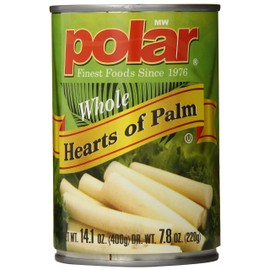 MW Polar Canned Vegetables, Hearts of Palm, 14 Oz, Pack of 12