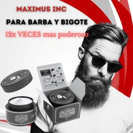 Kit 2 Unidades Balsamo Para Crecer La Barba Al 20% - Maximus Inc