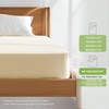 Dreamzie Premium Fitted Sheet 70 x 160 cm Beige, Fitted
