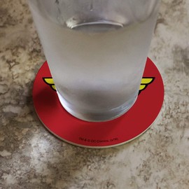 Wonder Woman Classic Logo Novelty Coaster Set