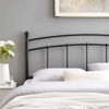 Modway Modway Abigail Queen Metal Headboard in Black