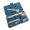 INTBUYING 6pc Adjustable Hook And Pin Wrench Spanner C Spanner
