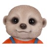 Vivid Arts Baby Meerkat Gardener - Size D