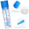 TOTSUN 20Pcs Stool Containers Sample 15 ML Plastic Test Tube