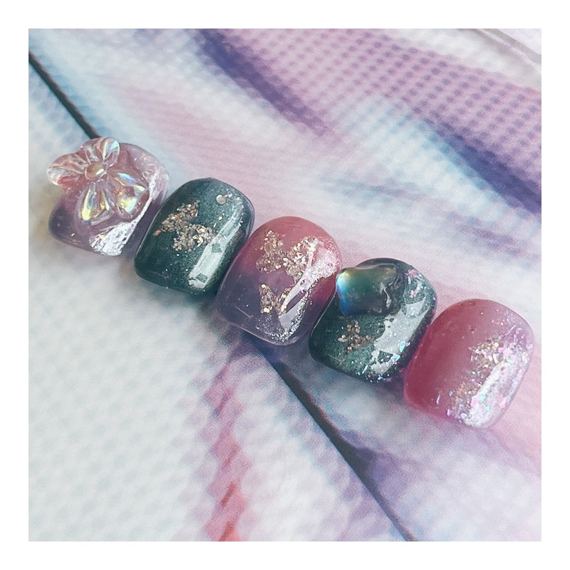 Lavender Dream ੈ✩ - Short Oval / 라벤더드림 ੈ✩ -