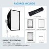 FEELWORLD FSR90 Rectangular Softbox, 60x90cm Rectangle for FEELWORLD FL125D FL125B