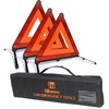 iMonse Warning Safety Triangle Kit, Emergency Roadside Warning Reflective Triangle,