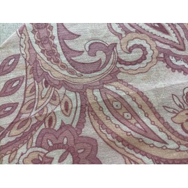 Itosho Cotton Gauze Duvet Cover, Paisley, Pink, 145×205cm GM3931