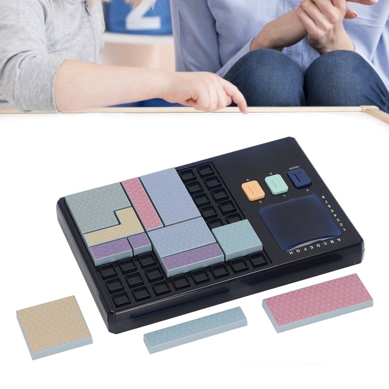 Electronic Puzzle Machine Handheld Educational Interactive Logical Thinking Brain Puzzle