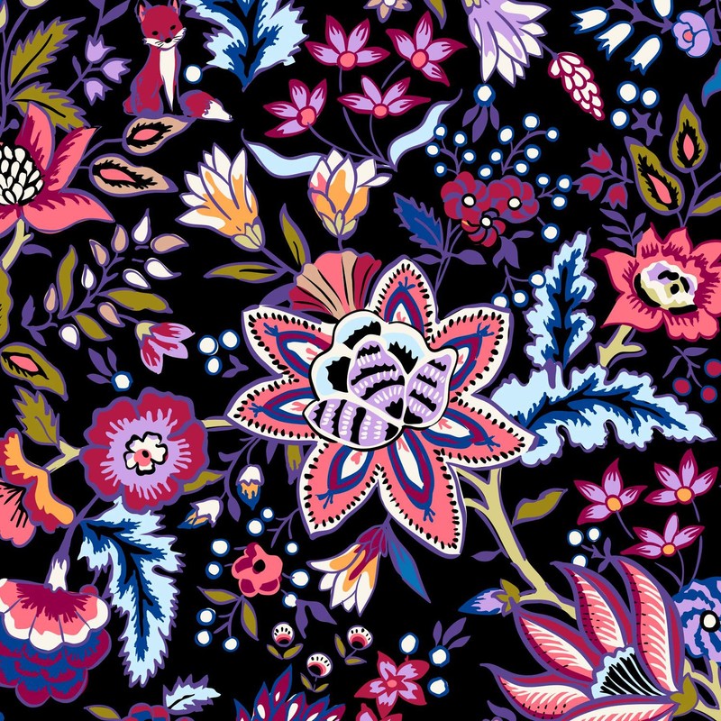 Vera Bradley Sunglasses Clamshell Case, Foxwood (Sunglass Case)