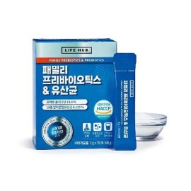 LifeHerb Family Prebiotics Lactobacillus 6 Set (2g x 180 Packets) 6 Month Supply [32680915] / 라이프허브 패밀리프리바이오틱스 유산균 6세트(2g x 180포) 6개월분[32680915]