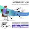 KoKoBin Cat Eye Reading Glasses Blue Light Blocking 3 pack