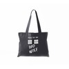 Tardis Bad Wolf Tote Bag (Black)