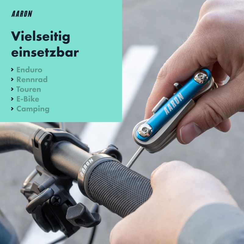 AARON Tool 20 in 1 Multitool - Bicycle Multifunctional Tool