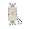 Leviton AFCI/Switch Combination, 15 Amp, Self Test, LED Indicator Light,