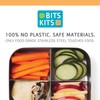 Bits Kits Stainless Steel Reusable Condiment and Snack Containers, Set