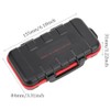 Drop Resistant Waterproof Camera Battery Memory Card Storage Box for