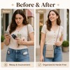 Touchscreen Phone Crossbody Bag for Women – Sequined PU Wallet