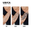 UBICA Tattoo,Semi-permanent Tattoos,2 Sheets Fake Tattoo,Realistic Tattoos Non-Reflective,Waterproof For 1-2