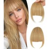 Clip in Fringe - Bangs Hair Clip in Bangs 100%