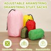 YELARXI Stuff Sack, Nylon Waterproof Storage Sacks Portable Drawstring Dry